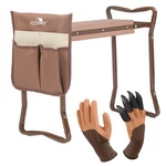 Vilobos Foldable Garden Kneeler Heavy Duty Eva Pad Soft Seat Stool Bench + Glove. Fixed Price $28.99.