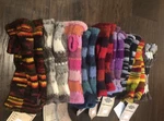 Hand-knitted Woollen Gloves Fleece Lined Mitten Wrist Warmer Ski Hl. Fixed Price $18.00.