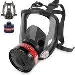 Reusable Full Face Respirator Gas Mask With 40MM Activated Carbon Filter 6800. Fixed Price $23.99.