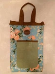 Garden Kneeling Pad Canvas Fabric Rose Print Esschert Design Model RD36. Fixed Price $13.00.