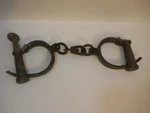 Vintage Hand Cuff Shackles W/ Key Police Old West Prisoner Movie Prop Theater. Fixed Price $79.90.
