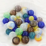 Glass Beads 10MM - 15MM Assorted Colors 4 BD260D. Fixed Price $8.23.