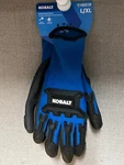 Kobalt L/xl Gray Polyurethane Dipped Nylon Utility Gloves, (1-PAIR). Fixed Price $9.59.
