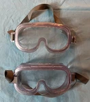 Uvex Z87 Winter Safety Goggles Vintage Clear Cover Anti Fog Lens - Lot Of 2. Fixed Price $10.00.