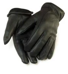 American Fur Men Full Grain Deerskin Leather Black Gloves Unlined. Fixed Price $31.99.