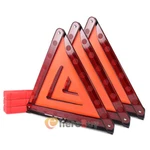 3X Reflective Warning Triangles Emergency Kit For Car Safety Security Truck Road. Fixed Price $24.29.