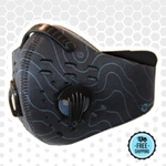 Motocross Dust Mask Neoprene Grey Depth Color W/ Filter Rz By Side, Atv. Fixed Price $9.95.