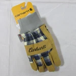 Carhartt Women's Large Storm Defender Insulated Suede Gloves Knit Cuff Navy. Fixed Price $22.99.