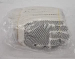 Lot Of 12 Pairs Cordova String Knit W Pvc Dots Sided Large Size 3851L. Fixed Price $15.99.