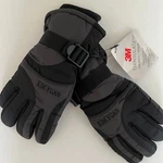 3M Thinsulate Men's Size Medium Insulated Black Snow Winter Gloves Kim Yuan Nwt. Fixed Price $14.99.
