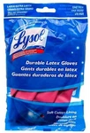 Lysol Durable Latex Gloves With Cotton Lining 2 Pack Size Large/extra. Fixed Price $10.99.