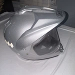 Silver Shoei Hornet-ds Motorcycle Helmet, Ex Condition, Small 55-56CM,67/8-7. Fixed Price $103.00.