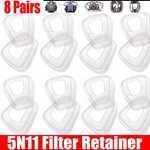 16PC Retainer Case Filter Cotton Cover Safety Respirator Part 501 Adapter. Fixed Price $12.99.