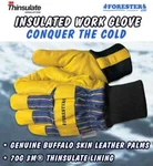 Forester Winter Work Gloves - Buffalo Skin. Fixed Price $19.89.