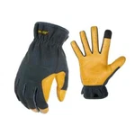 New Firm Grip Duck Canvas Hybrid Leather Work Glove 56326-010. Fixed Price $15.99.
