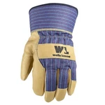 Wells Lamont 3300L Large Grain Leather Work Gloves With Safety Cuff. Fixed Price $13.88.