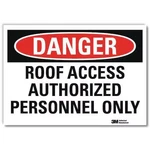 Lyle U3-1958-RD 14X10 Danger Sign, H, W, Reflective Sheeting,. Fixed Price $7.29.