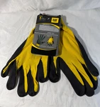 Cat Men's Xl Nitrile Coated Nylon Knit Gloves. Fixed Price $10.00.