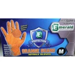 Emerald Orange Guard Grip Nitrile Exam Gloves Powder-free Latex-free 7 Mil. Fixed Price $138.99.