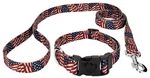 Country Brook Petz Patriotic Tribute Deluxe Collar And Leash. Fixed Price $17.97.