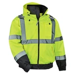 Ergodyne Unisex-adult 3-IN-1 Hi-vis Winter Bomber Jacket, Lime, Large Us. Fixed Price $34.99.