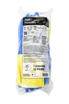 Ansell Alphatec 87-224 Latex Gloves Large 12 Pairs Blue Yellow Chemical. Fixed Price $34.99.