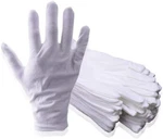 12 Pairs Cordova Ladies Lisle Inspectors Gloves L/xl Cotton Polyester Blend. Fixed Price $9.99.
