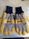 Kinco 1927KW Pigskin Gloves With Insulated Knit Wrist For Warmth.see Photos. Fixed Price $33.00.