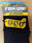 Firm Grip Medium All Weather Outdoor & Work Touchscreen Fleece Gloves, Dark Gray. Fixed Price $9.99.