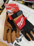 Milwaukee Size Small Durable Leather Palm Work Gloves With Smart Swipe. Fixed Price $11.99.