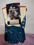 12 Pairs Liberty Art. 9360SP/M Nitrile Coated Gloves - Medium 8 1/2 New. Fixed Price $17.99.