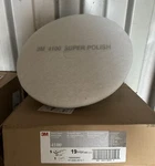 3M/COMMERCIAL Tape Div. 08483 Super Polish Floor Pad 4100, 19", White, 5. Fixed Price $44.88.