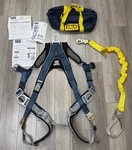 3M Dbi Sala 1108601 Exofit Medium Climbing Safety Harness + SHOCKWAVE2 Bag New. Fixed Price $370.45.