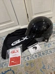 Glx M14 Sniper Open Face Motorcycle Helmet Gloss Black Large Dot Approved. Fixed Price $49.99.