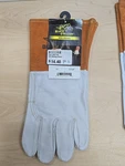 Small Revco Mig Welding Gloves Black Stallion 25 Premium Grain Cowhide Gauntle. Fixed Price $14.98.