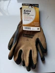 Handmaster Glove Xl Extra Grip Utility Grade Latex Over Stretch Knit. Fixed Price $14.99.