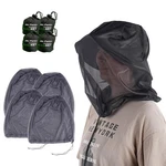 4 Pack Mosquito Head Mesh Bug Insect Netting Face Cover Hat Shield. Fixed Price $16.99.