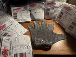 Whizard Chain Stainless Steel Mesh Hand Glove - Cut Resistant Small Wells Lamont. Fixed Price $15.00.