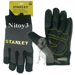 Stanley Padded Synthetic Leather Palm Work Gloves Men Large(girth): 9-9.5. Fixed Price $12.55.