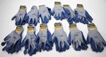 Lot Of 12 Pairs Clc Work Gloves Latex Dip Large Size 2030L Diving Gripper Set. Fixed Price $39.99.