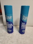 Unscented Aerosol Hairspray By Rave - 5X Freeze For Heat Protection 2 Two. Fixed Price $19.99.
