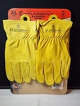 Plainsman Premium Cabretta Yellow Leather Gloves, 2 Pairs (x-large) Brand New!. Fixed Price $31.87.