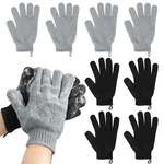 Exfoliating Gloves For Big Hands 8PACK Lengthened Large Doublesided Shower. Fixed Price $18.67.