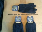 3 Pcs Of Clc Part # 2008 Lite Duty Brown Jersey Work Gloves One Size Fits All. Fixed Price $10.99.