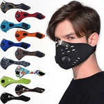 Anti Pollution Reusable Face Mask With Active Carbon Filters Air Filtration. Fixed Price $7.99.