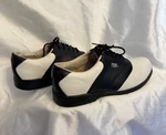 Master Grip Golf Shoes Size 10WD CH2058M (G123862-1 (r) Frnt). Fixed Price $23.98.