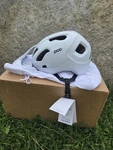New Poc Axion Mtb Helmet Sz White Road Race Enduro Mountain Bike Medium. Fixed Price $65.00.