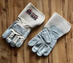 New Mrc Safety Gloves Big Jake Leather Palm Fingers Sewn With Kevlar Ppe. Fixed Price $14.00.