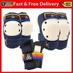 Triple Eight Saver Series Skate Pad Set Knee Elbow Wrist Guards For Multi Sports. Fixed Price $37.99.
