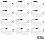 Pyramex Ztek S2510S Safety Glasses Clear Lens 12 Pair Pack. Fixed Price $31.99.